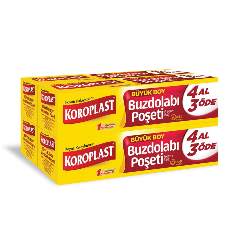 KOROPLAST BUZDOLABI POŞETİ-4 AL 3 ÖDE BÜYÜK